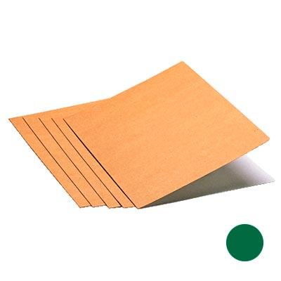 Foto Subcarpetas cartulina color verde formato folio Unisystem (50 ud)