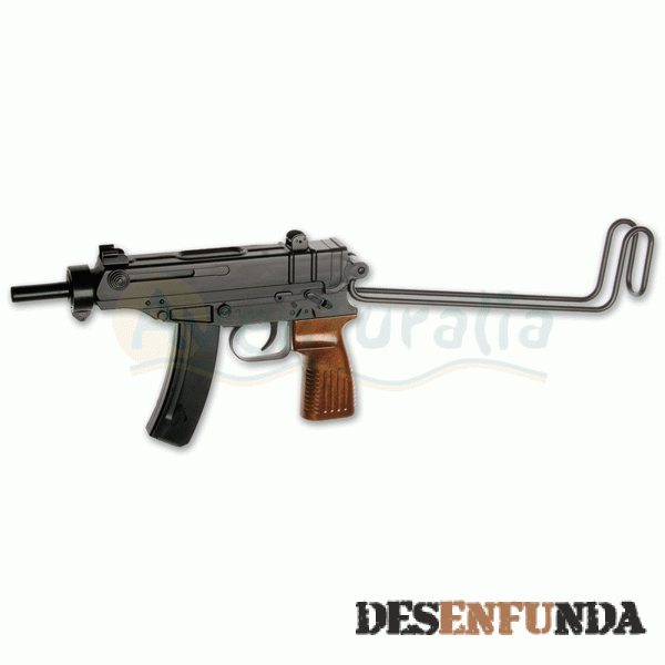 Foto Subfusil ASG de muelle de airsoft modelo CESKA ZBROJOVKA Scorpion VZ61 Polímero Color Negro A14762