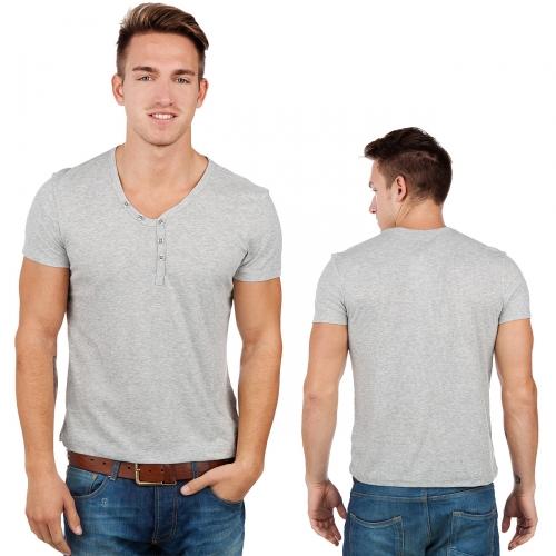 Foto Sublevel Anton T-Shirt Grey Melange