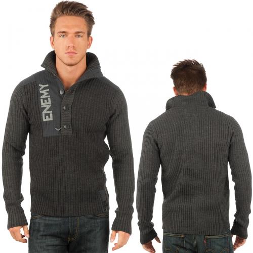 Foto Sublevel Enemy sudadera Anthracite Melange talla S