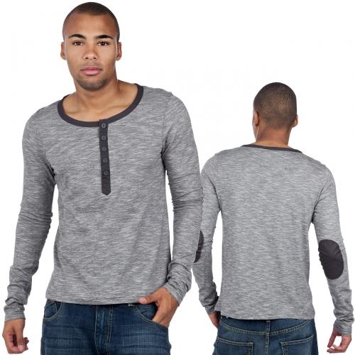 Foto Sublevel Euphrasius Longsleeve Antracite Grey/White