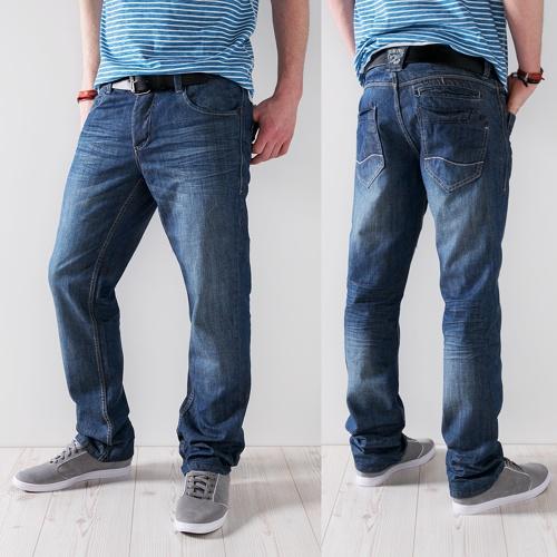 Foto Sublevel Ricardo Straight Fit Jeans Middle Blue Denim