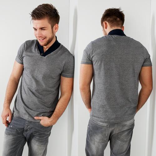 Foto Sublevel Shirt Deep Night Blue/Warm Beige