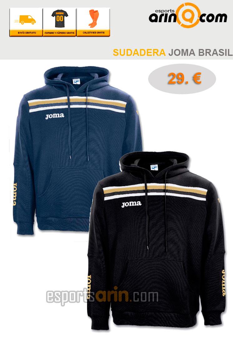 Foto Sudadera capucha Joma Brasil - Envio 24h