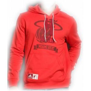 Foto Sudadera capucha miami heat roja
