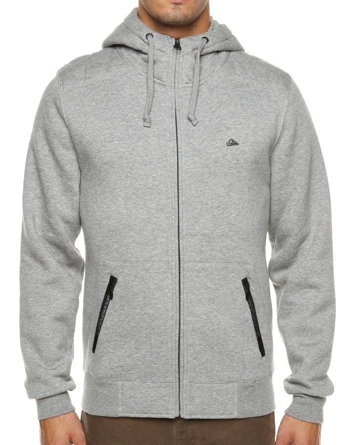 Foto Sudadera Con Capucha Y Cremallera Fenway De Quiksilver - Gris Claro He