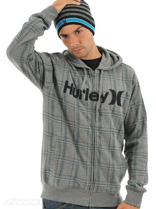 Foto Sudadera Con Cremallera Hurley Gravitation Heather Graphite
