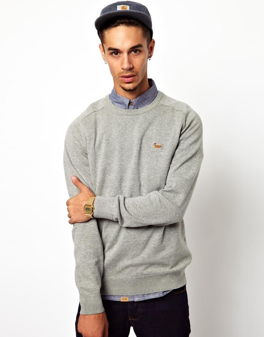 Foto Sudadera con pato de Carhartt Gris