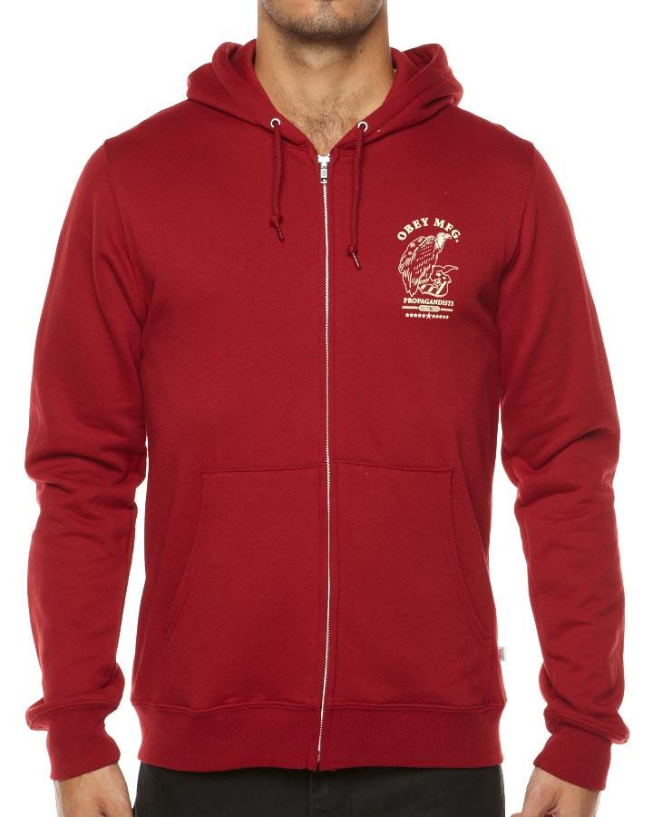 Foto Sudadera Culture Vulture De Obey - Borgoña