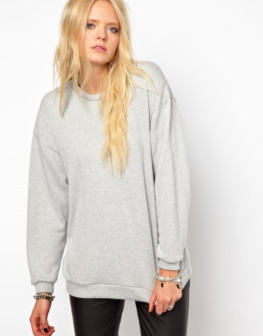 Foto Sudadera de estilo vintage de LNA Heather g