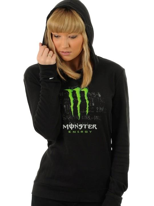 Foto Sudadera De Mujer One Industries Monster Hype Negro