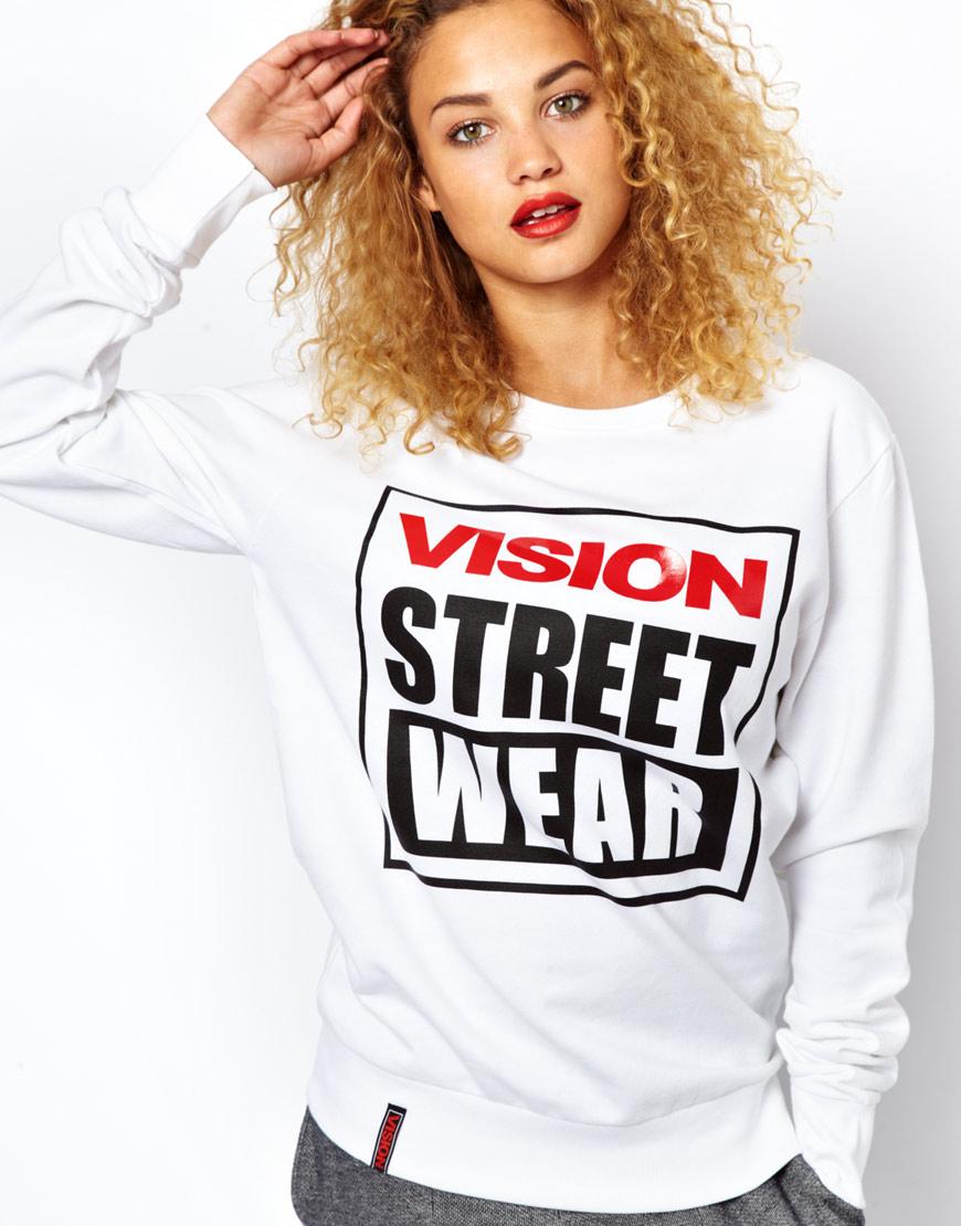 Foto Sudadera de Vision Streetwear Blanco