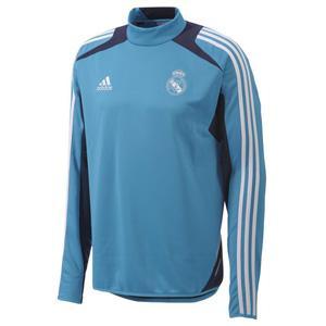 Foto sudadera entrenamiento azul adulto real madrid 2012-2013