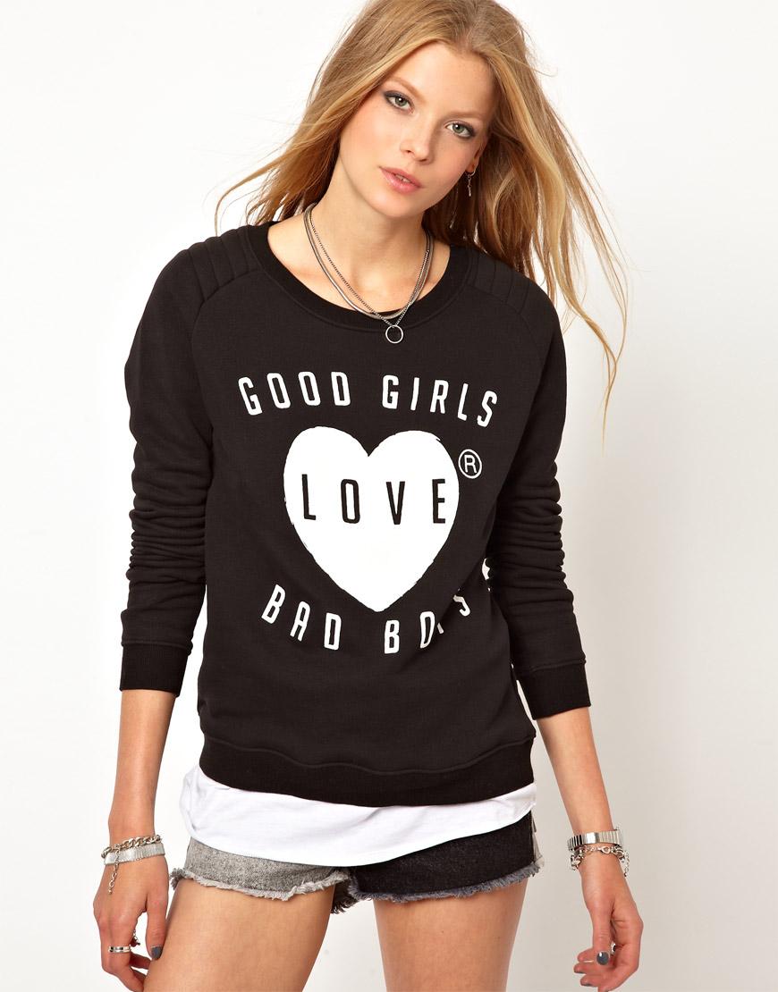Foto Sudadera Good Girls de Zoe Karssen Negro pirata