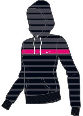 Foto Sudadera nike de mujer ls jersey hoody stripe 419649-062