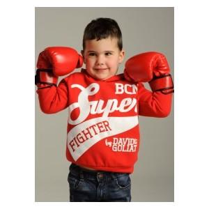 Foto Sudadera super fight roja talla 8-9