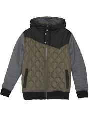 Foto Sudaderas cremallera Volcom Sharpfinger Quilted Zip Hoodie