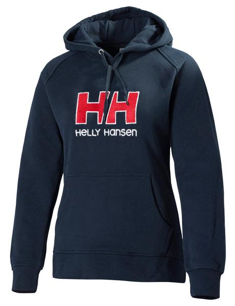 Foto Sudaderas y jerseys Helly Hansen Logo Hoodie Navy Woman