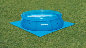 Foto Suelo Para Piscinas Bestway. De 50X50Cm