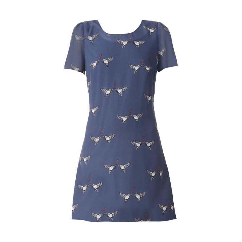 Foto Sugarhill vestido trapecio - ss13d39 - Azul / Marina de guerra