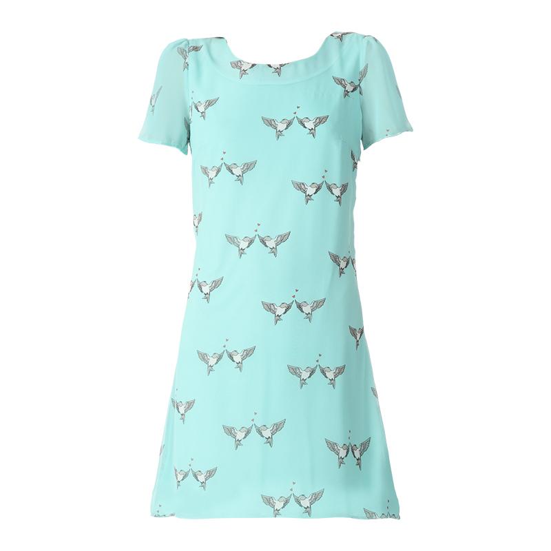 Foto Sugarhill vestido trapecio - ss13d39 - Verde