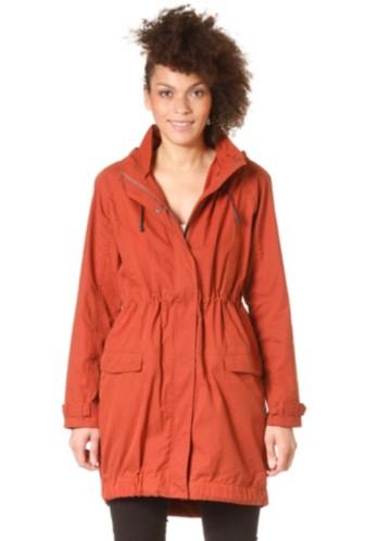 Foto Suit Womens Rice Hooded Zip Sweat red