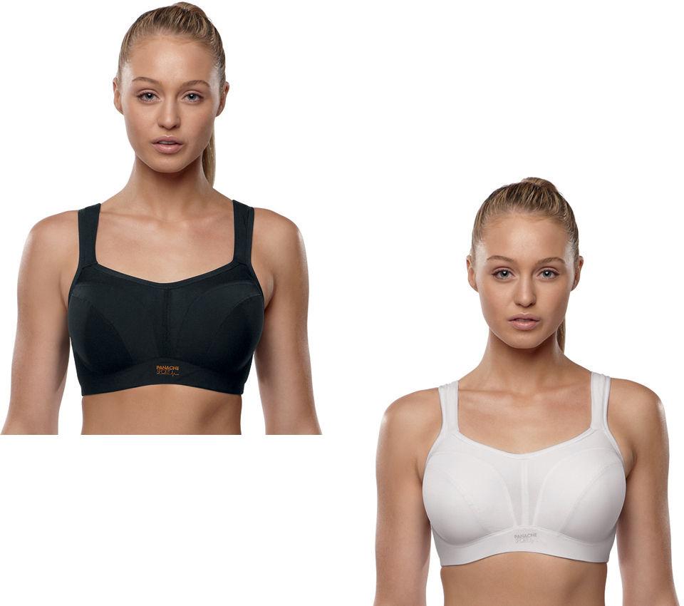 Foto Sujetador deportivo Panache - 34B White | Ropa interior y sujetadores
