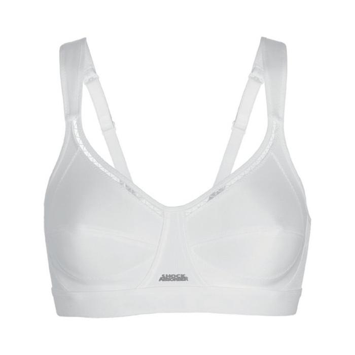 Foto Sujetador deportivo Shock Absorber nivel sujeción 3 color blanco