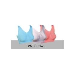 Foto sujetador super bra pack de 3 colores verano xl