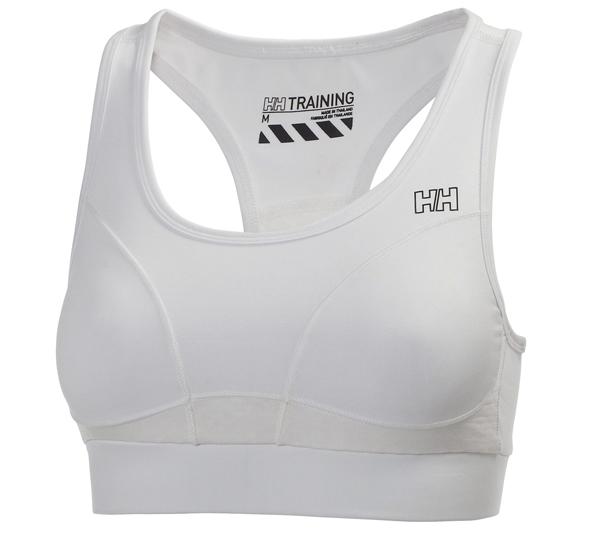 Foto Sujetadores deportivos Helly Hansen Pace Sports Bra White Woman