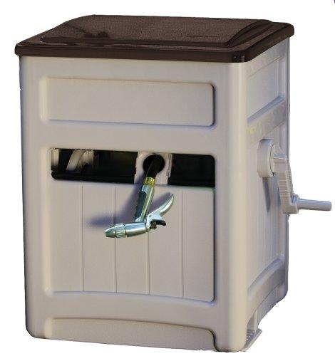 Foto Suncast Hose Hideaway With Smart Trak Hose Guide & Bin #Cplstb200b