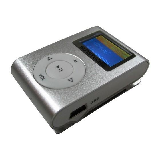 Foto Sunstech DEDALO4GB - Reproductor MP3 4 Gb + FM gris