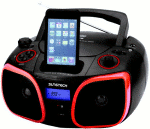 Foto Sunstech® Crum376i Radio Cd Mp3 Usb Black