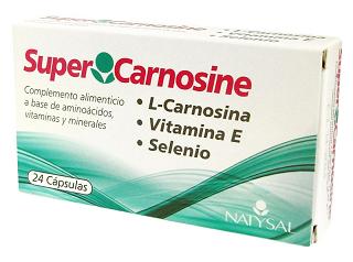 Foto Super Carnosine, 24 capsulas - Natysal