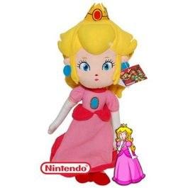 Foto Super mario bros - peluche princesa peach 27 cms