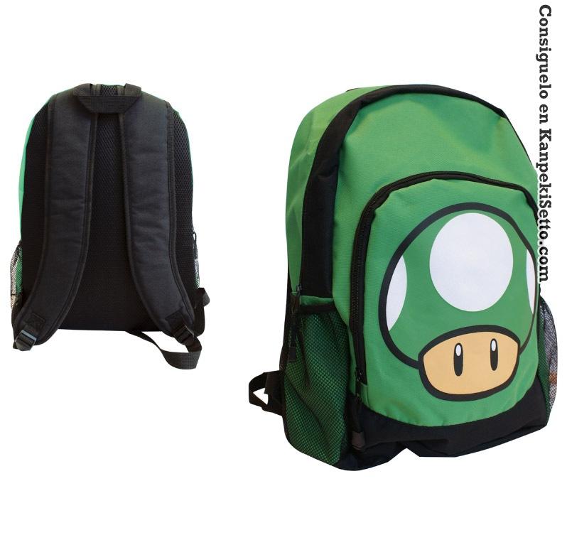 Foto Super Mario Bros. Mochila 1 Up
