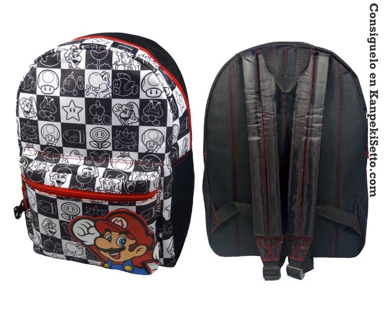 Foto Super Mario Bros. Mochila Black/white