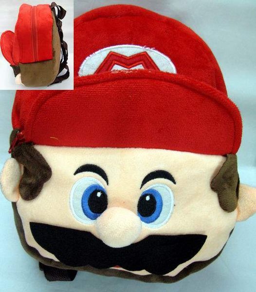 Foto Super Mario Bros Mochila Peluche