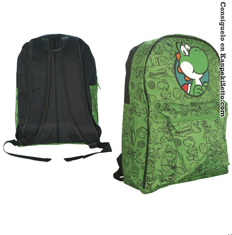 Foto Super Mario Bros. Mochila Yoshi