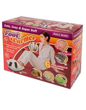 Foto Super Soft Animal Design Foot Warmer