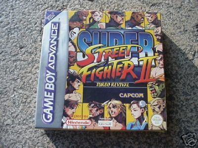 Foto Super Street Fighter 2 Turbo Revival De Capcom Para La Nintendo Gba Precintado