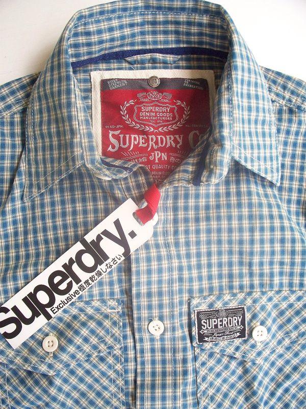 Foto Superdry Vintage Blue Shirt