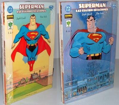 Foto Superman : Las Cuatro Estaciones Serie Completa 4 Numeros Nuevos Norma Editorial