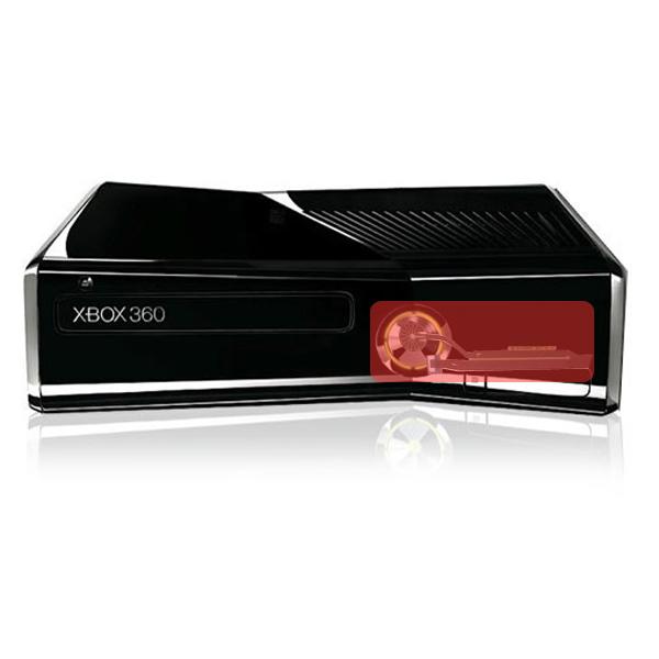 Foto sustitución cable flex eject y power xbox360 slim