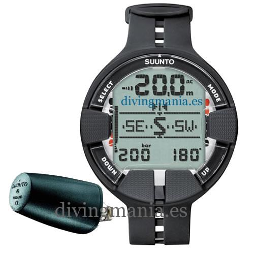 Foto Suunto Vyper Air All Black + Transmisor + Interface Usb