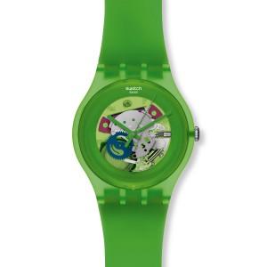Foto Swatch new gent green lacquered suog103