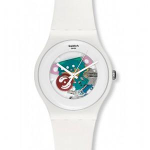 Foto Swatch new gent white lacquered suow100