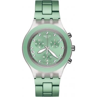 Foto Swatch Unisex Full Blooded Green Watch Model Number:SVCK4056AG