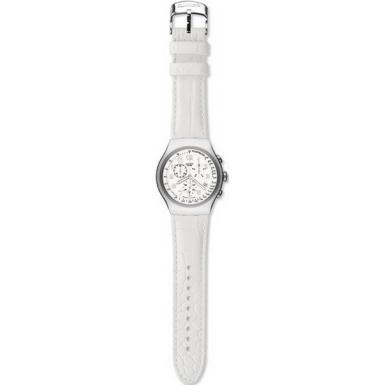 Foto Swatch Your Turn White Unisex Watch Model Number:YOS439