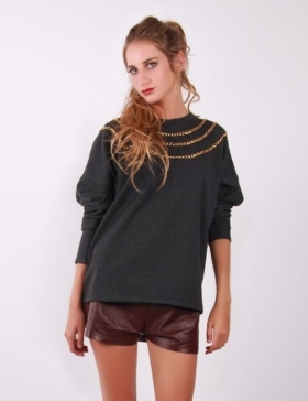Foto SWEATER CHAINED · CARIBOU MENTIROSAS 2013